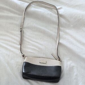 Kate Spade Black and Cream Crossbody Bag